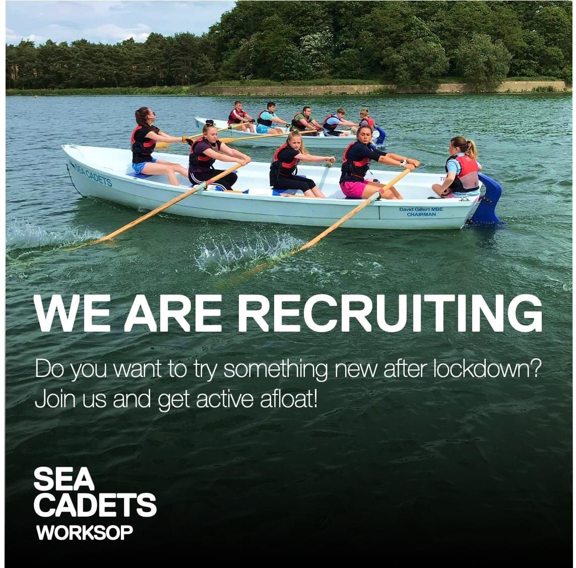 Aged 10-18? Do you want to try something new after lockdown? Join us and get active afloat! Ready to get your head start in life? Apply now 👉sea-cadets.org/apply Email: info@worksopseacadets.co.uk or message us for more information. #TeamBentinck #AdventureAwaits