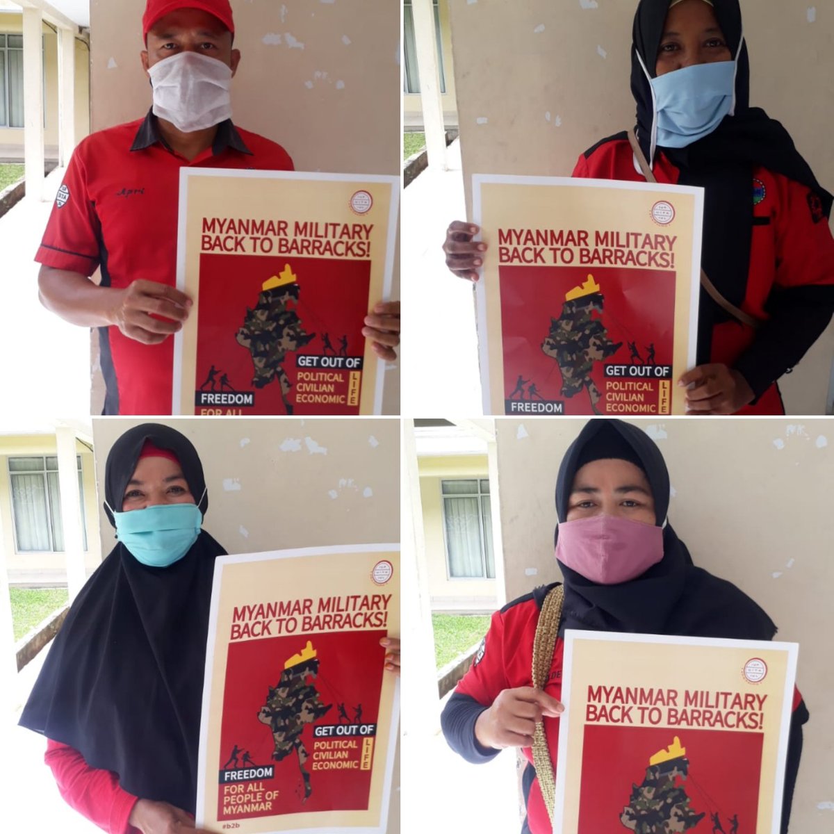 SPBMI▪︎ FSBMM
In solidarity for democracy in Myanmar