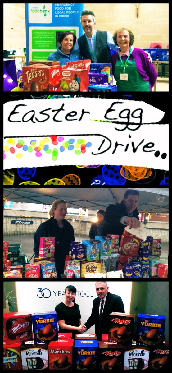 nufcfoodbank's tweet photo. 🚨 Easter Eggs Wanted! 🍫🧆🐥

The @WEFoodbank is low on the chocolate eggs we give children every year from MatchDay collections outside @StJamesParkNE1

Anyone or companies who wish to donate please do so at the Benwell Centre Mon-Fri 9pm-1pm. Thanks #GenerousGeordies #NUFC 🙏 https://t.co/9KIcZiV0vt