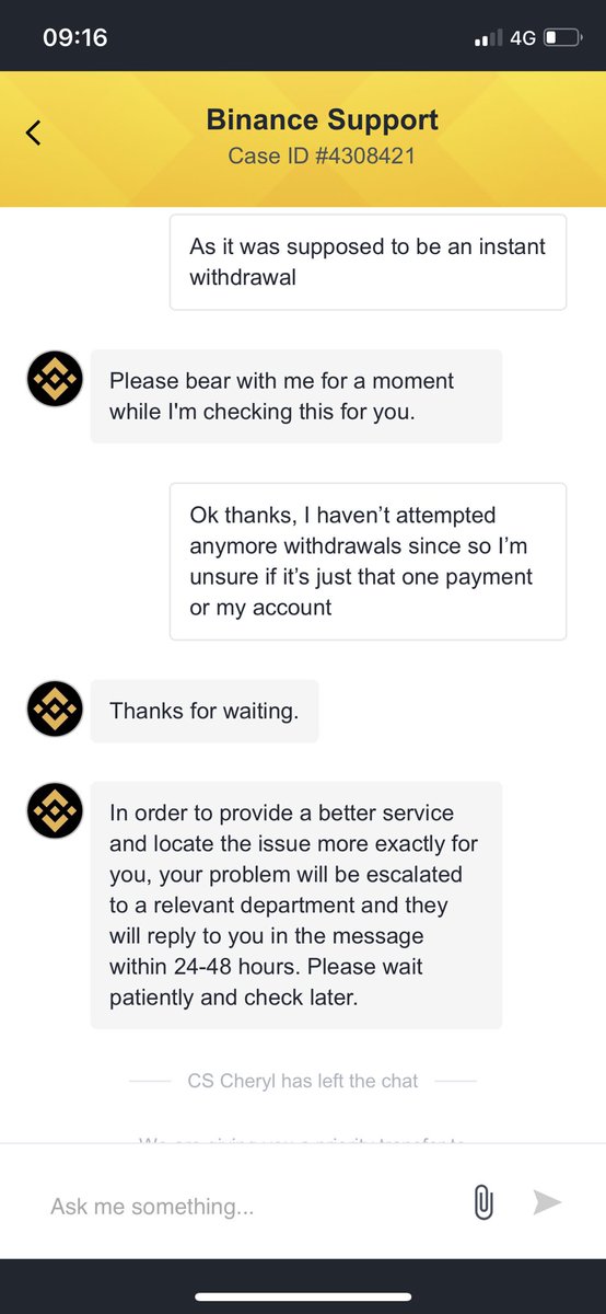 dan95330436's tweet photo. @BinanceHelpDesk @binance @cz_binance  it’s now been 10 days trying to contact customer service about an instant bank card Fiat withdrawal that’s been pending since the 7th of this month. It’s getting ridiculous now, it’s stopped me from depositing/withdrawing anymore Fiat https://t.co/muaNlPOuBf