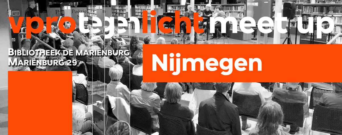 Wil je op de hoogte blijven van onze Tegenlicht #meetups #Nijmegen? Meld je dan aan voor onze nieuwsbrief via info@t024.nl. Voorlopig online, maar zodra mogelijk weer in bibliotheek Mariënburg <a href="/bieb024/">Bibliotheek Gelderland Zuid</a>