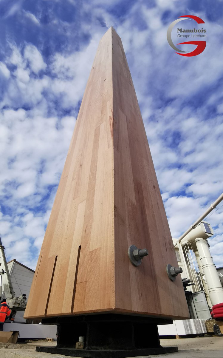 Le hêtre: une passion, un savoir faire, un totem !
A vous d'inventer le bâtiment qui va avec.
#bois #construction #architecture #carbone