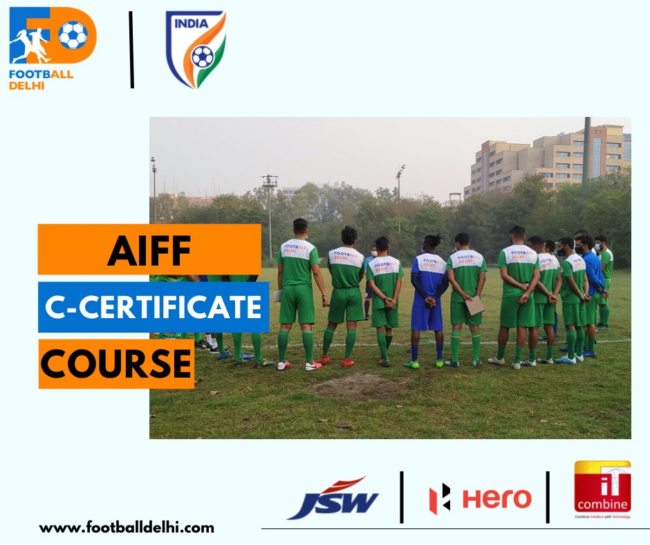 FootballDelhi's tweet photo. We concluded AIFF C-certificate course on last Sunday. We thank the instructor Mr. Uttam Negi for the successfully execution of the course.
All the best to all the candidates in their future journey.
#FootballDelhi #TakingEveryoneTogether https://t.co/4rkQBrUAvf