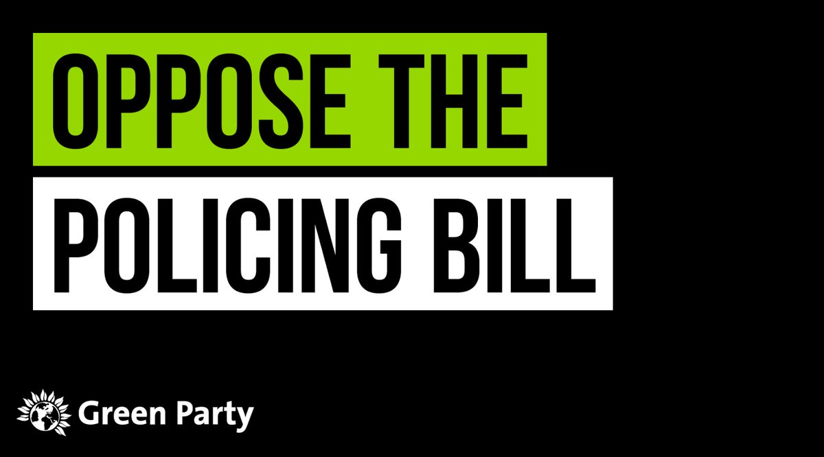 The #PolicingBill is an unprecedented attack on civil liberties. We oppose it, decisively and unequivocally. #PoliceCrackdownBill