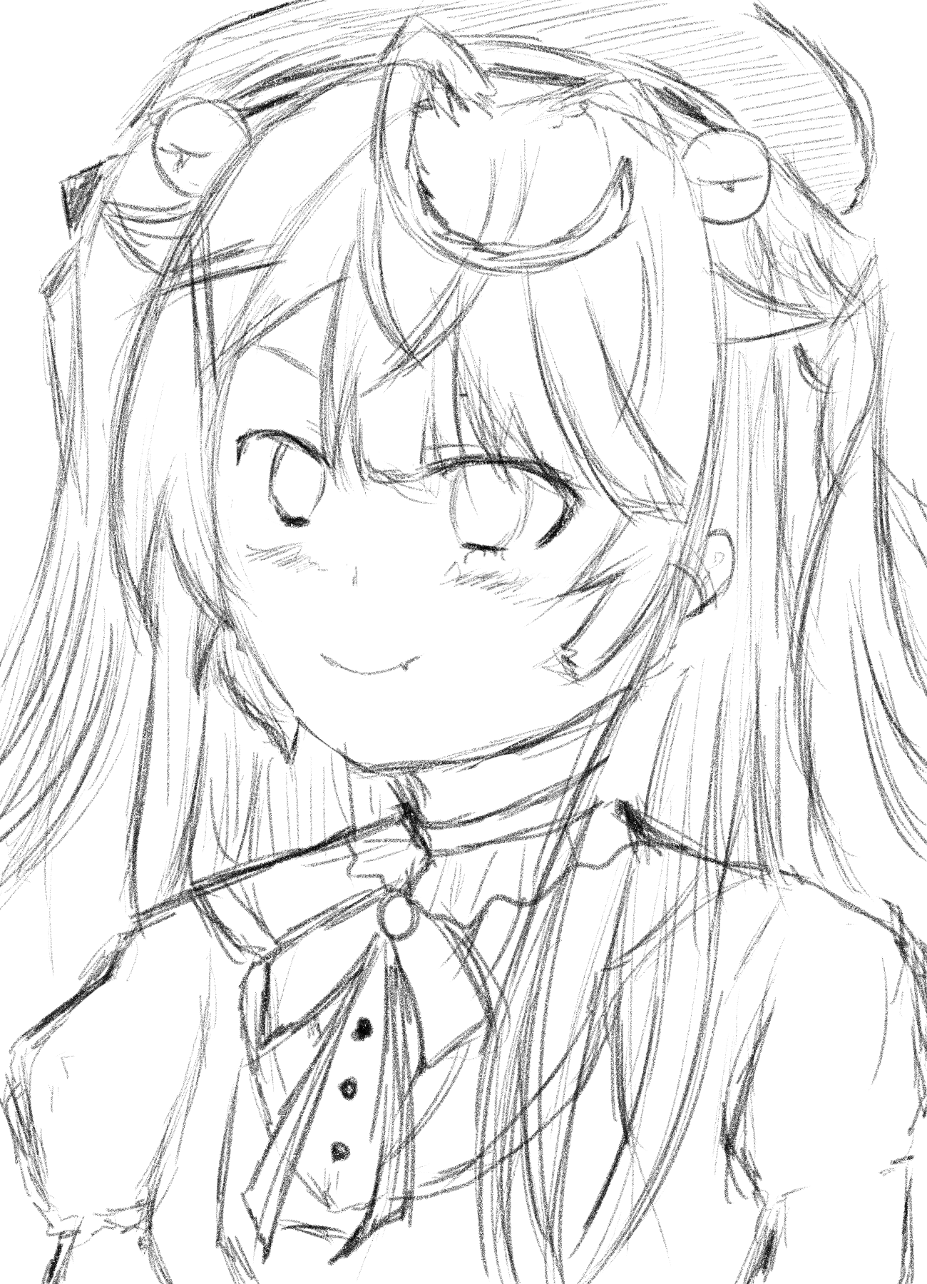 夜空あん あみゃみゃ下書き イラスト デジタルイラスト T Co Ehtdycwscr Twitter