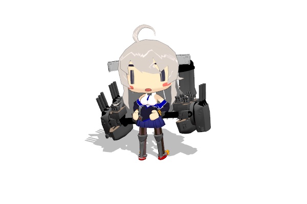 「ワシントン#艦へちょ 」|鼻8Pのイラスト