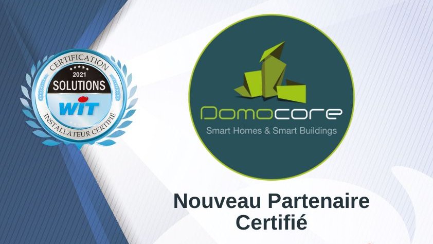 📢 #NEWS | Spécialiste dans l’intégration des nouvelles technologies de l’habitat &amp; du bâtiment connecté, DOMOCORE rejoint désormais l'aventure WIT !
Nous sommes ravis de les intégrer dans notre réseau de partenaires certifiés pour de nouvelles aventures ✨! 

Bienvenue😊