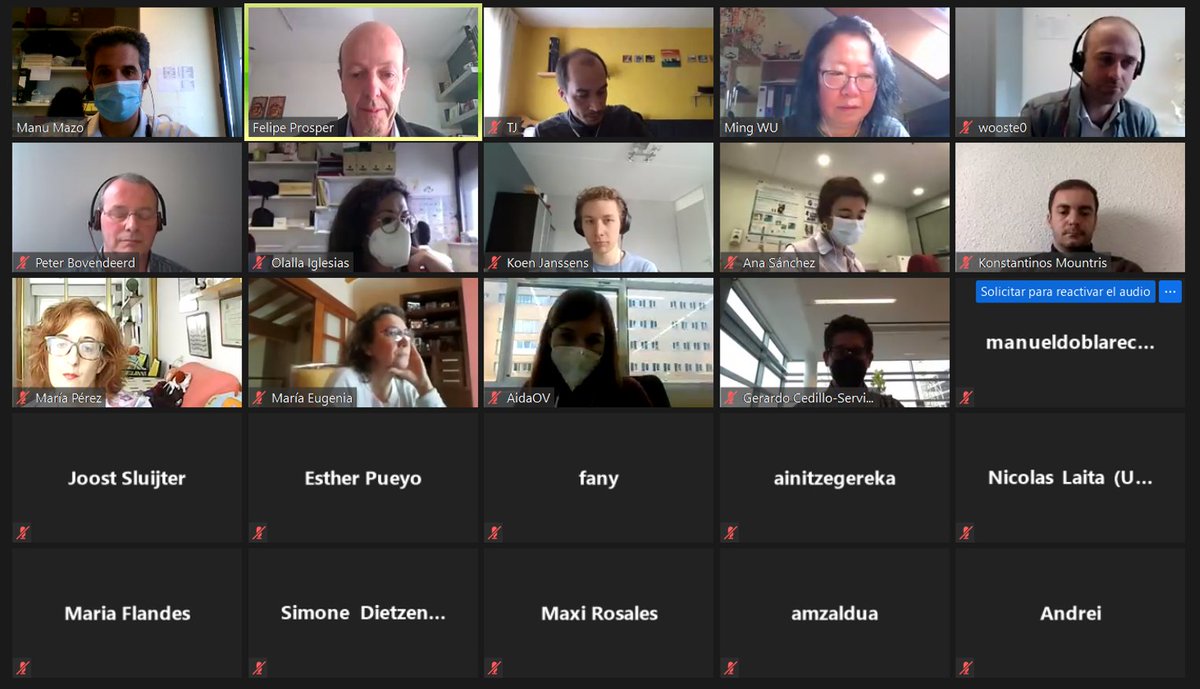 brav3_eu's tweet photo. Intense discussion on #cardiac modelling and disease by our WPยดs led by @TUeindhoven, @unizar, @leuvenresearch and @SaludMadrid
Good progress!!!
#ComputationalModelling #ElectroMechanics #BioVAD
#Bioengineering https://t.co/2UcTNQ3AHb