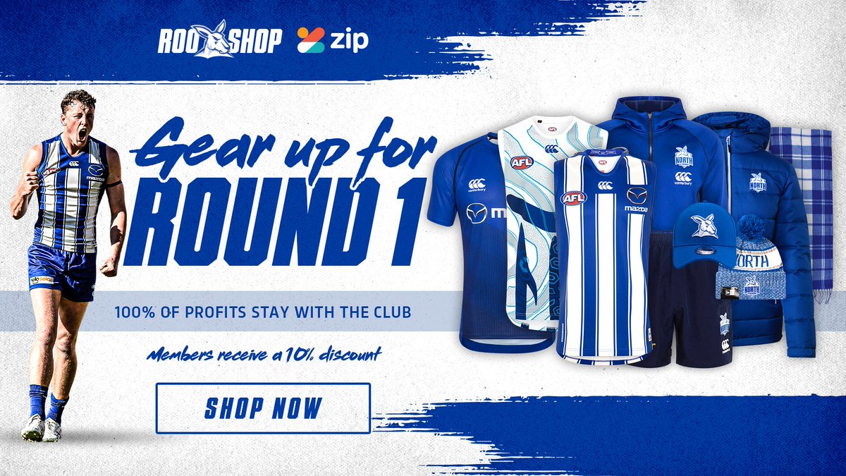 Gear up for Round 1 with The Roo Shop!

🛒 shop.nmfc.com.au/canterbury/
