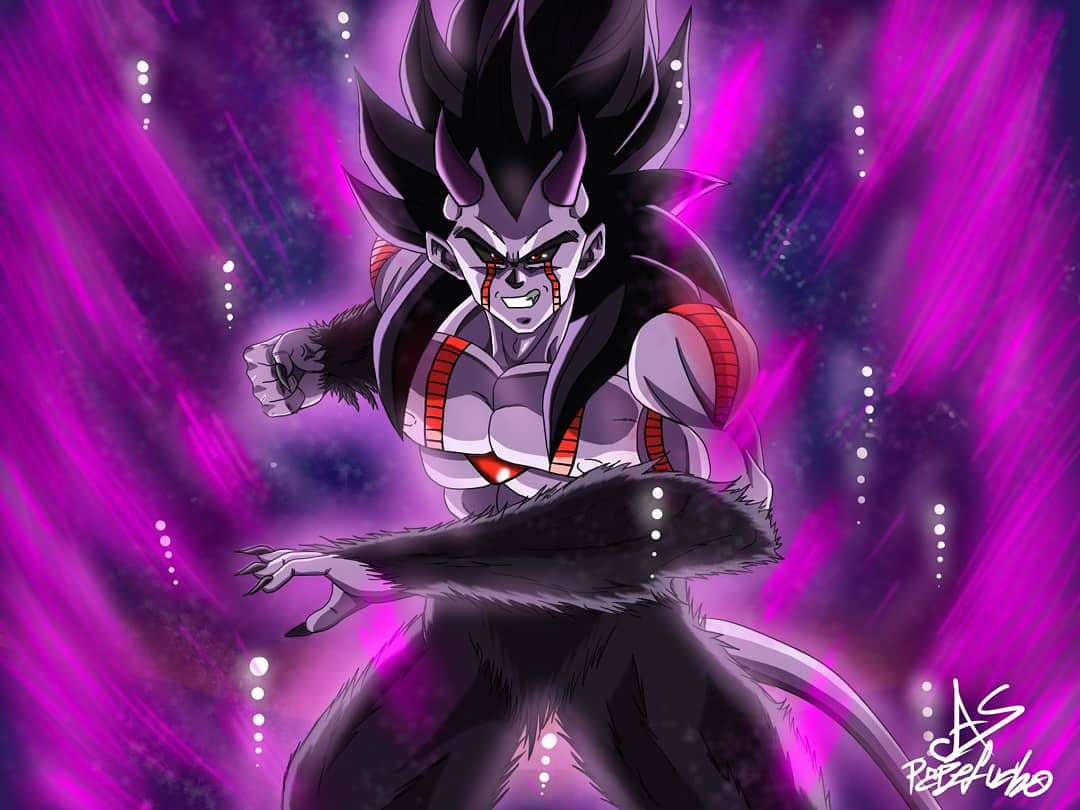 PapeluchoAS på X: Vegeta ssj5 versión reiq #dragonballaf