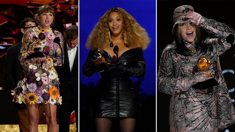 Grammys 2021: Beyonce becomes most decorated female artist ever as women sweep the board at LA ceremony
news.sky.com/story/grammys-…