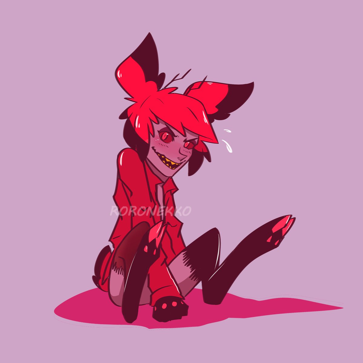 squishylo's tweet photo. Wittle hooves..

#Alastor #HazbinHotel https://t.co/PFIT74fLox