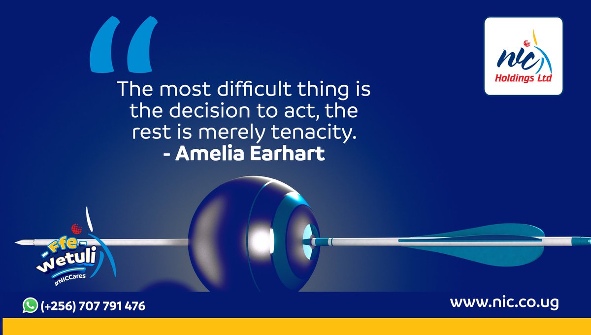 nicholdings's tweet photo. Happy new week. Take the first step. #NICCares #FfeWetuli #MondayMotivation https://t.co/QZ9bpxnCsN