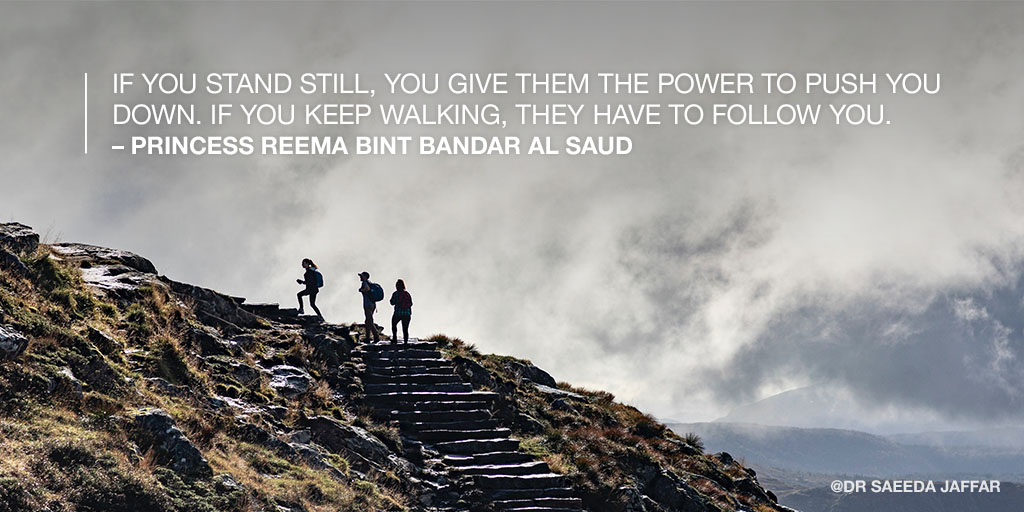 Princess Reema bint Bandar Al Saud reminding us on this #MotivationMonday to always follow your heart. Do what your love, and the achievements will follow. #QOTD <a href="/rbalsaud/">Reema Bandar Al-Saud</a>