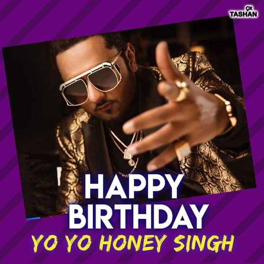  happy birthday  honey Singh  