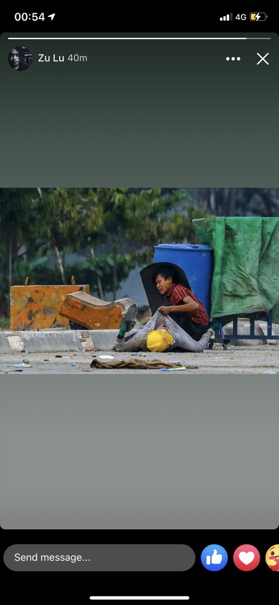 This is Yangon now. It’s like a battle field and martial law is imposed at 6 townships.Sources said around 100 protesters were killed on 14 of March alone, deadliest day ever since 1 Feb first day of the coup. And all the mobile data are also shut down.
#WhatsHappeningInMyanmar