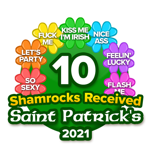 Another #Flirt4Free badge to add to my collection! Thank you for my 10 Shamrocks! https://t.co/4jpEmuKtmd<a href="/tag/flirt4free"class="tags">#Flirt4Free</a>