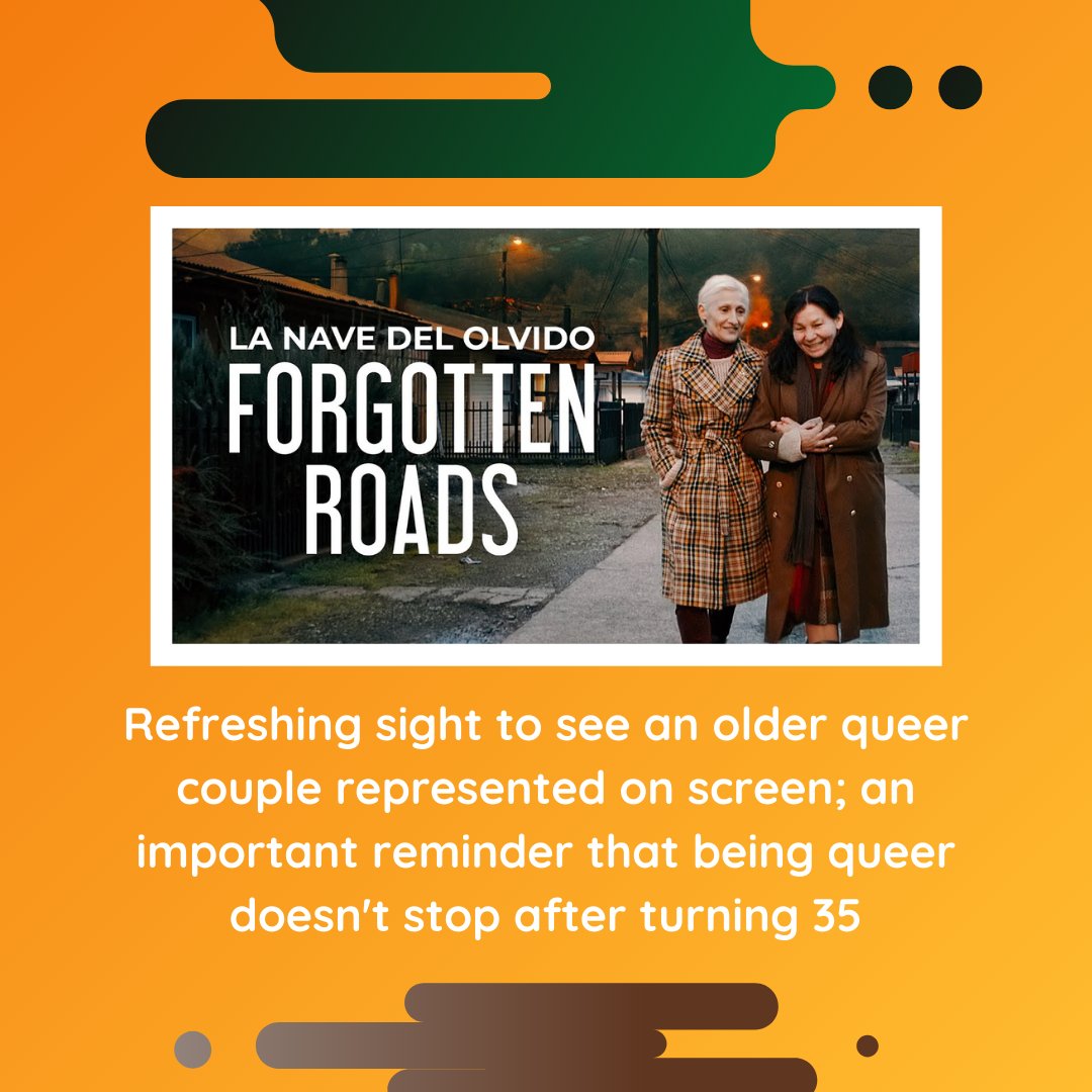 synfeatures's tweet photo. Age should never stop us from finding the ones we love 👩❤️👩🇨🇱 Before exploring the wonderful #ForgottenRoads, read our review of it from Elizabeth Busch right here: https://t.co/Joq5Zg7jDx 📽️ Catch it @mqff tonight and this Sunday along with other amazing LGBTQ+ films https://t.co/9wyRiMWQkE