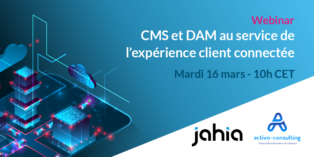 ⌛ 👨‍🎓  [ WEBINAR LIVE DEMAIN 10h] 

INSCRIVEZ VOUS POUR RECEVOIR LE REPLAY !
❔Comment construire son portail de contenu au profit de l’expérience client et du commerce connecté ?

Réponses 👇
ow.ly/GcgD50DELKv
 #DXP #DAM <a href="/ACTIVO_DAM_PIM/">ACTIVO</a>