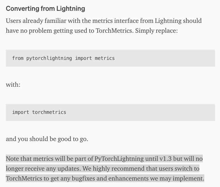 Yu4u on twitter pytorch lightning metrics 