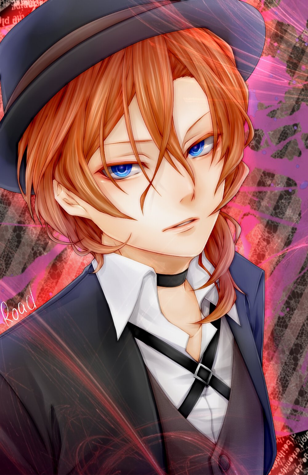 Road na platformě X: „お絵描き垢だし、絵載せる。 #文豪