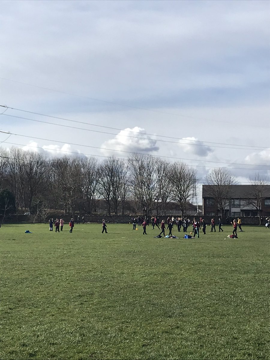 What a glorious sight! All learners back at school! We are all together again. #positive #eastlothiancouncil #eastlothianschools