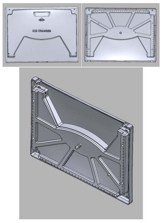 Plastic Component ICE CHAMBER CAD Model by our Design Engineers.
#reverseengineering #3dscanning #DigitalInspection #solidworks #livetransfer #CAD #3ddesign #3dmodeling #scantocad #mesh #Remastering #3DPrinting #productdesign #3Dopticalscanning #GOM #zeiss #surfacereconstruction