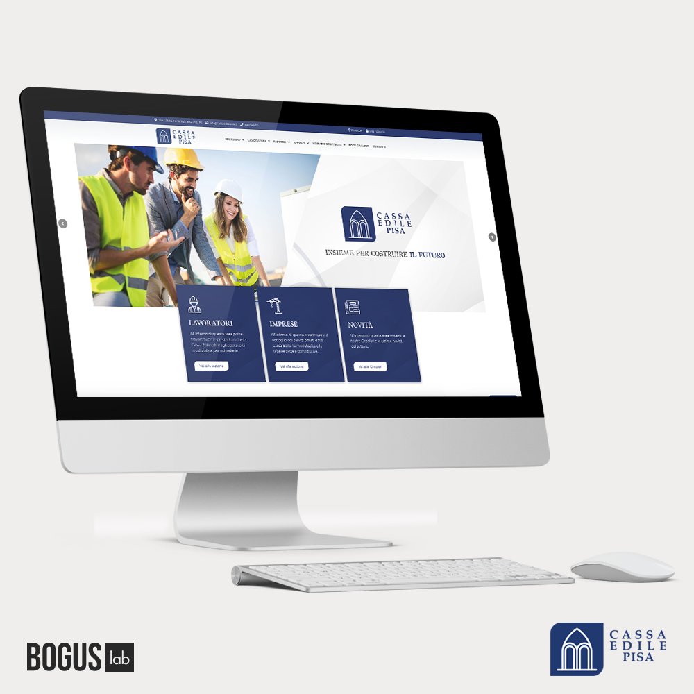 Per Cassa Edile Pisa abbiamo realizzato un nuovo sito web con pagine dedicate a lavoratori e imprese, moduli facilmente scaricabili, informazioni chiare e reperibili. 💻

#BogusLab #web #webdesign #userexperiencedesign