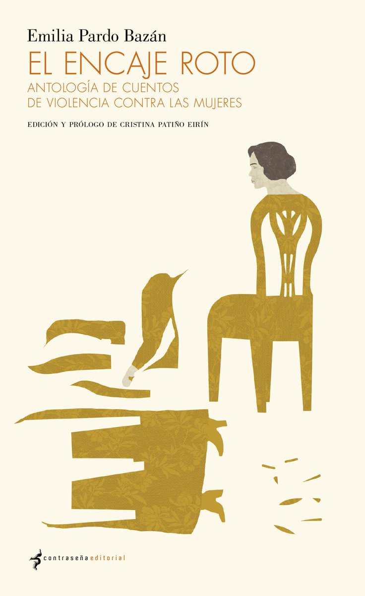 Ningún mes este año sin recordar por aquí que tenemos en el catálogo esta antología de cuentos de violencia contra las mujeres de Emilia Pardo Bazán. La ilustración de la cubierta es de Elisa Arguilé.