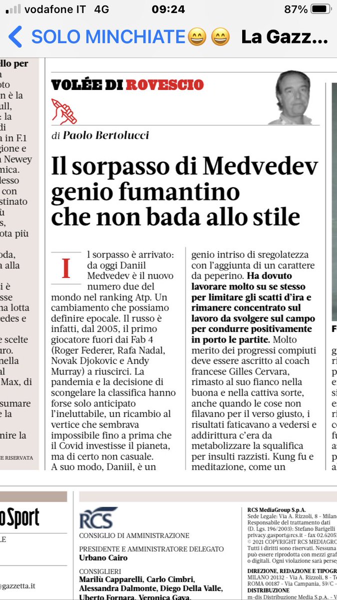 paolobertolucci's tweet image. Sorpasso epocale