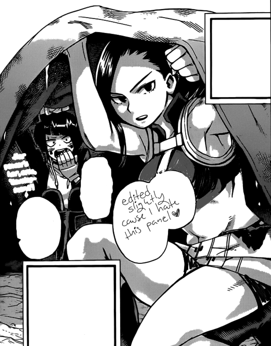 panel redraw sorry i left jirou out i got lazy?#bnha 