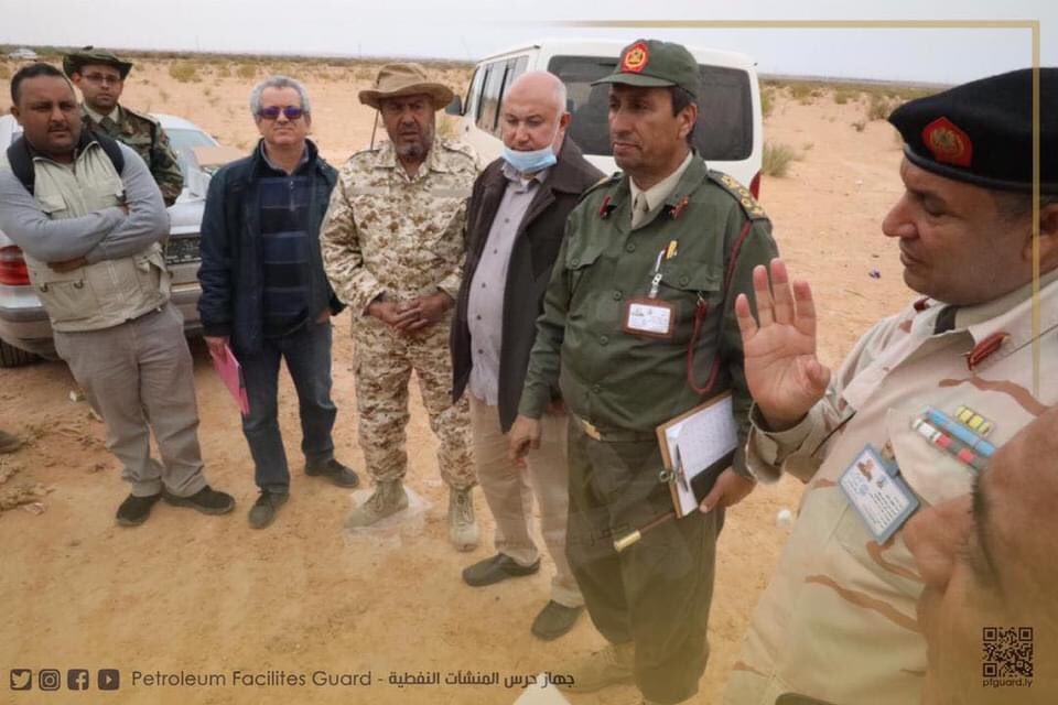 PFGuard_Libya's tweet photo. تنفيذا لتعليمات رئيس الجهاز العميد/ علي الديب الى اللجنة المكلفة بتنظيم المشروع التعبوي لمنتسبي الجهاز والمزمع تنفيذه خلال الفترة القادمة بميدان الرماية بمنطقة بئر الغنم قامت السبت الموافق  اللجنة المكلفة برئاسة مدير إدارة التدريب بالجهاز العميد/ سالم جليد https://t.co/KUhbMyqemH