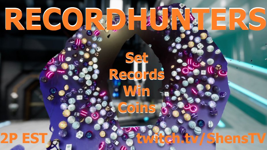 PixelbyPixelStu's tweet photo. This is Record Hunters!!! Set a new World Record with your hosts @ShensTV & @baXcast and win some PbP Coins! Starting at now 2pm ET! https://t.co/Deve6eTbq5 #marblesonstream #WorldRecord #NewRecords #sponsored #RecordHunters https://t.co/f29AieAGCw