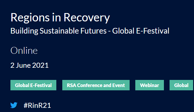 Tasos_Kitsos's tweet photo. 🚨👀🚨 #Regions in #Recovery global online conference https://t.co/wup3VvWjEP. Join us for special sessions:
- SS12. RSAI-BIS I - #Digital Tools for the #Recovery and the #Resilience of #Cities and #Regions during and after a Crisis
#RinR21 https://t.co/3FwTeP4rH6