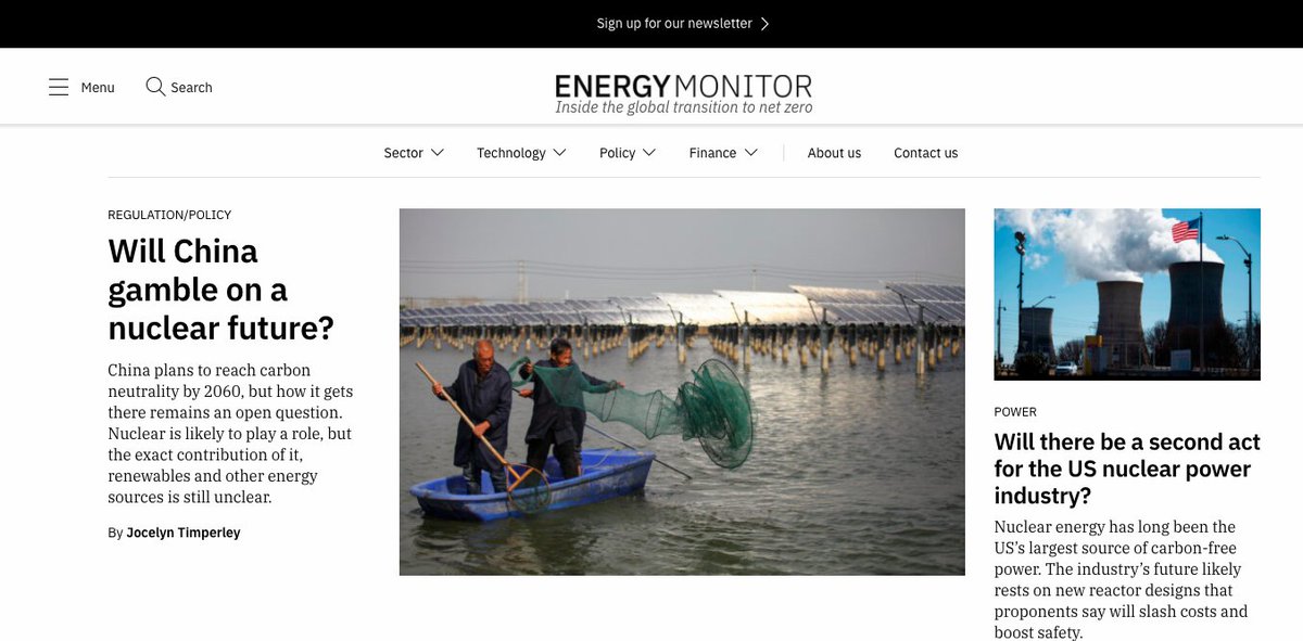 EnergyMonitorAI's tweet image. We're running a special series on #nuclear power to coincide with #Fukushima10: energymonitor.ai #Japan #US #China covered; #France #Brexatom to come. Want more on #carbon-free power? Attend @Eurelectric's #PowerSummit21 25-28 May powersummit2021.eurelectric.org #electricdecade