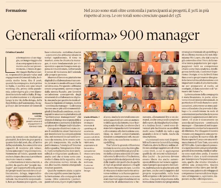 AlloyIT's tweet image. Un lungo e sfidante Viaggio nella #Formazione, di cui Alloy è partner da più di 10 anni.
Generali Learning Platform, Library, #PerformanceManagement sono solo alcuni degli #ExtraordinaryProjects realizzati da Alloy.
#piudiunapartnership #elearning #corporateacademy
