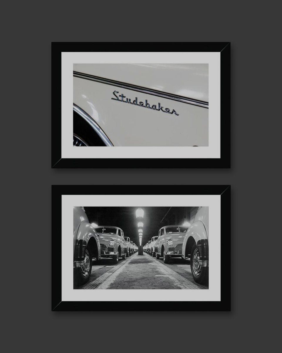 Monochrome art for your walls. Decorate with our Studebaker fine art prints iconospheric.com/pages/studebak… 🔴

#americancool #artforyourwalls #gallerywallgoals #artprints #fineart #vintageart #studebakercar