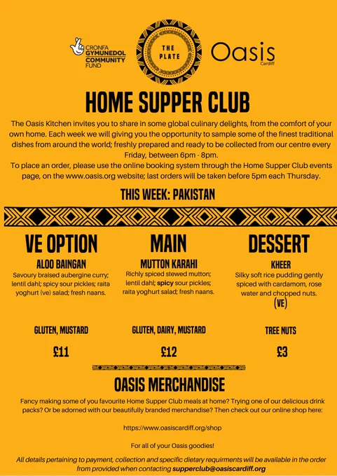 Image from Oasis Cardiff 🧡 (@OasisCDF)