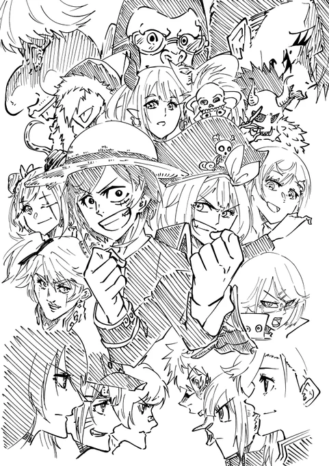 【落書き】
今回のCRカップは大体こんな感じでした。

#VIP #バーチャルゴリラ #カマたく #だるまいずごっど #奈羅ート #アリサカ #963art #うるかーと #Bora_art #ニシゾノート #レオナアート #せとあーと #一ノ瀬の絵 #TOWART #うぉっかあーと #KuzuArt #ちーあーと #かな絵 