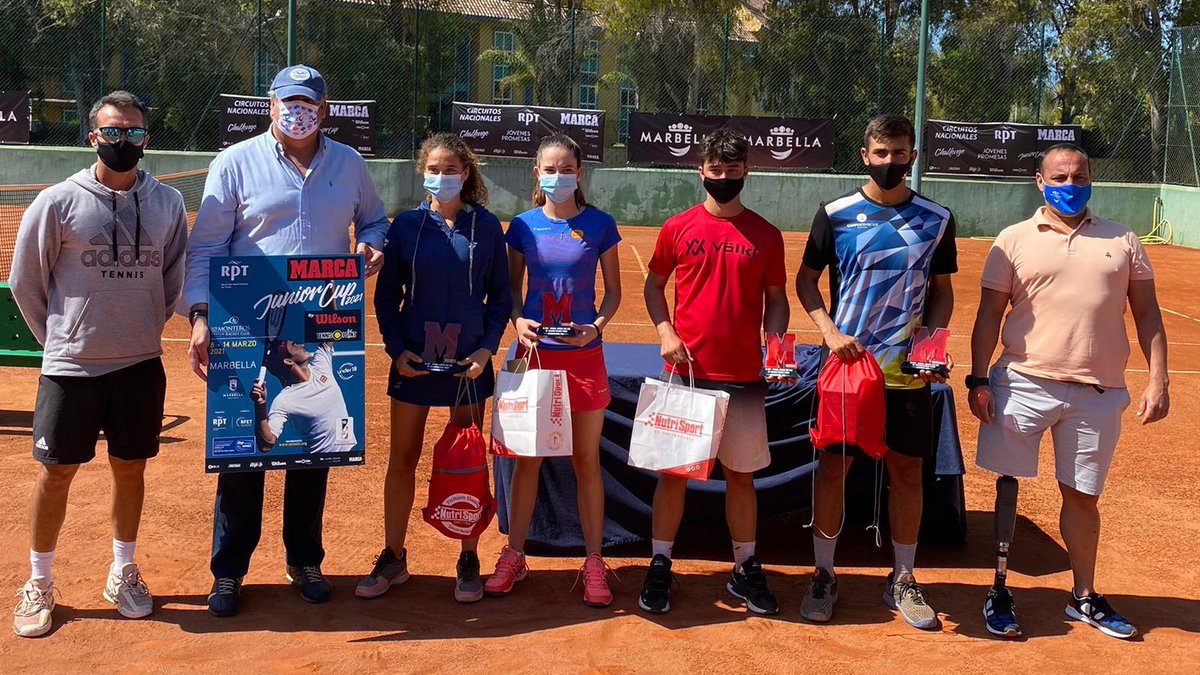 El <a href="/RPTtourbyMarca/">RPT Circuitos Nacionales MARCA</a> Sub 18 empezó brillantemente en Marbella su calendario 2021 bit.ly/3tkC8t3