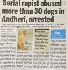 CitizenJournoIN's tweet photo. 68 year old Ahmed Shah, raped more than 30-40 streets dogs in Mumbai, caught on camera.
Cows, Goats now even Dogs are not safe.
#SorrySheru
#SorryDogs https://t.co/9p3BzRgsSV