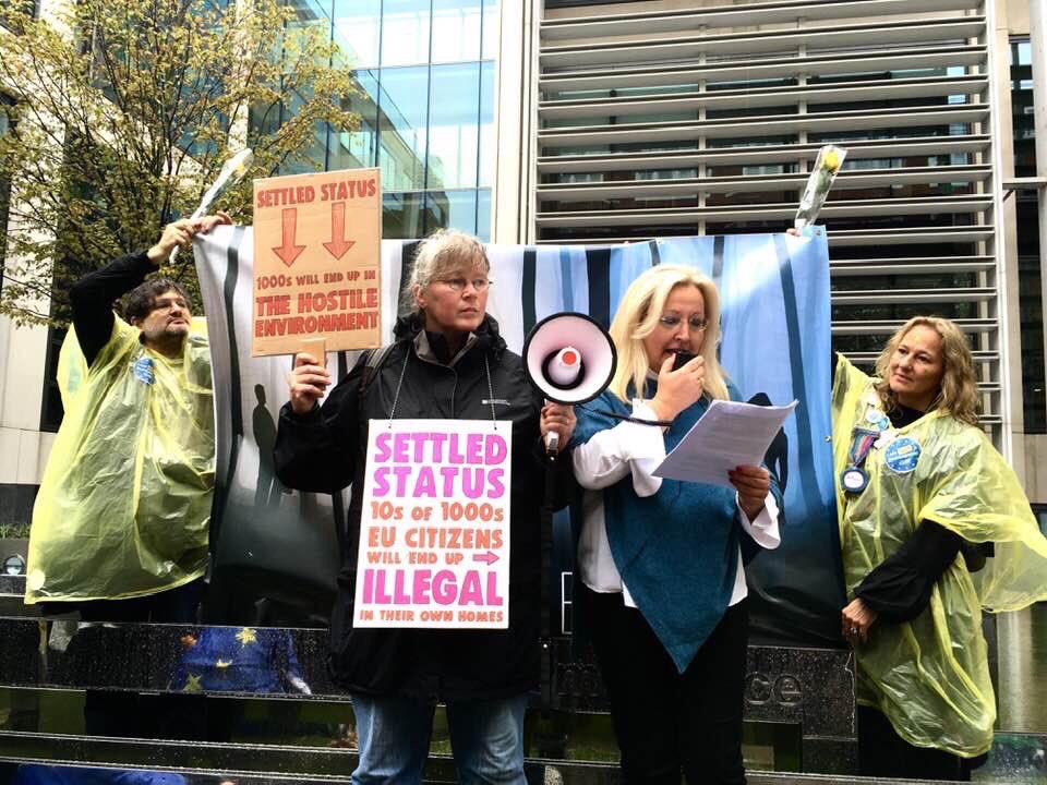 InLimboBrexit's tweet photo. We have protested peacefully numerous times to fight for our rights which are under real threat.
Many of us are not able to vote so having such a voice is of the upmost importance.
Our voices will be silenced if the #PolicingBill debated in Parliament today is not voted against https://t.co/TKmiGtzSSm