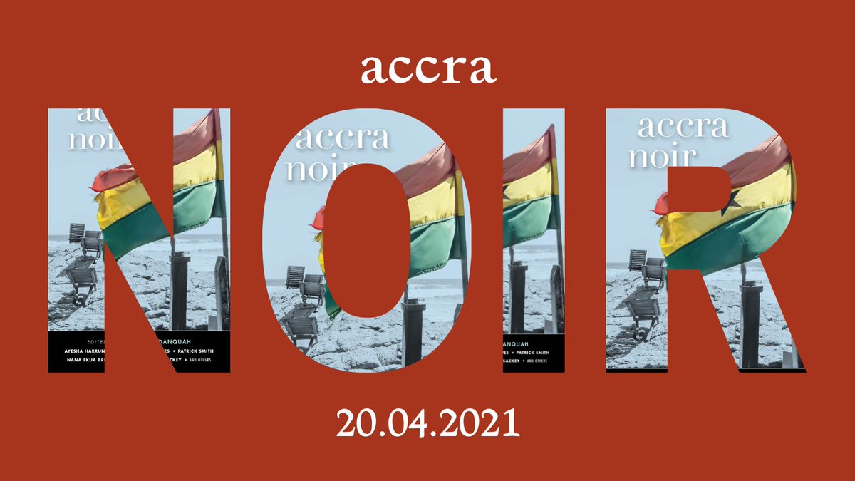 🗣️🗣️African and UK readers the 3rd in our #Noir series is coming 20.04.2021. 13 spine-chilling stories courtesy of Accra for your reading pleasure. Pre-order now: bit.ly/CRPAccraNoir #AccraNoir #ReadCassava