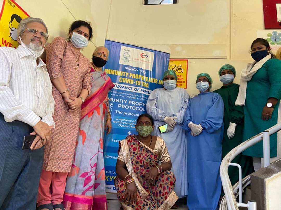 O3fi's tweet photo. #MedicalCampOnImmunity
#OzoneForumOfIndia did a special #immunity protocol #medical camp at Subodh Mehta Centre, Khar, #Mumbai.
#DrMiliShah @CaptainJignasha #BisleriCharitableTrust #training #buildingimmunity #Ozonetherapy https://t.co/o46cqd6nYM