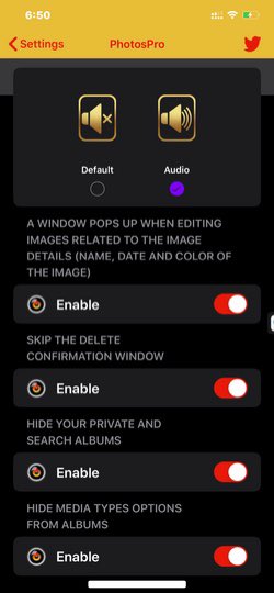 TweaksSupport's tweet photo. #PhotosPro [Tweaks] 

Add many features to the application of photos
Compatible with iOS 10-11-12-13-14

Repo : https://t.co/SdW2CpFIwC

More details🔥
https://t.co/HoXYIkdO9Y https://t.co/3pWqPh4Uma