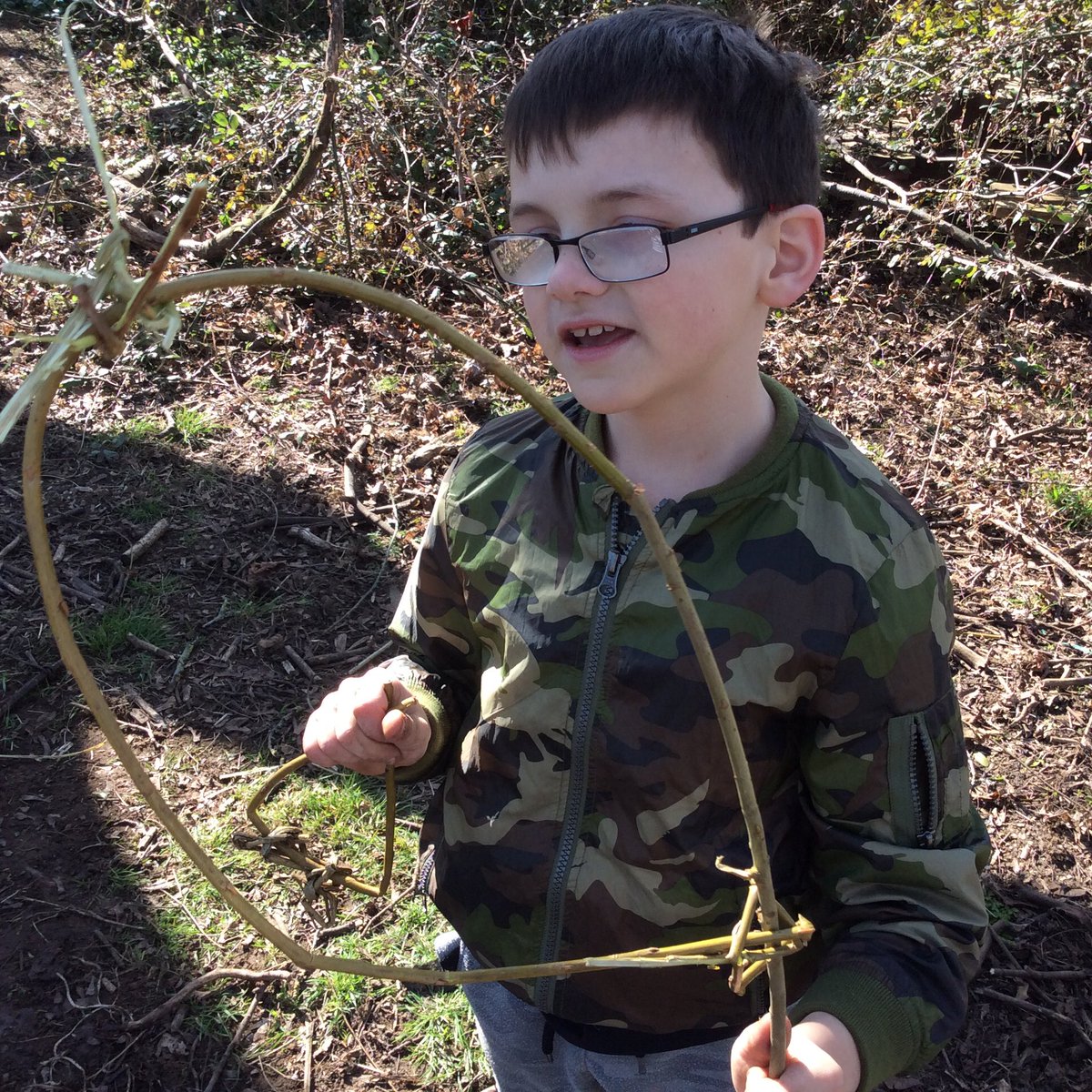 CVJSchool's tweet photo. It’s so nice to be back together again - 4J in Forest School #cvjs https://t.co/Ruc5skdm2t