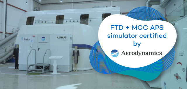 SimlocFS's tweet photo. @AesaSpain has certified the ​Aerodynamics Academy​’s Simloc #A320 flight simulator, of the FTD + MCC APS category. More info 👉 https://t.co/9hJ8eFCTDM
#flightsimulation #training #pilots #Airbus #A320 https://t.co/P18cPcNc4f