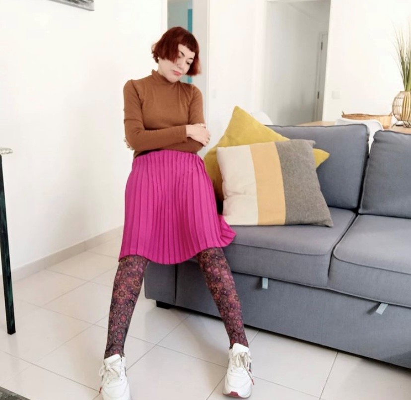 Mondays made better in bright printed tights! 🙌

@mscastrorides in our purple Boho printed tights!

#hosiery #mondaymood #wholesale #pamelamann #fashioninspo #tights #printedtights