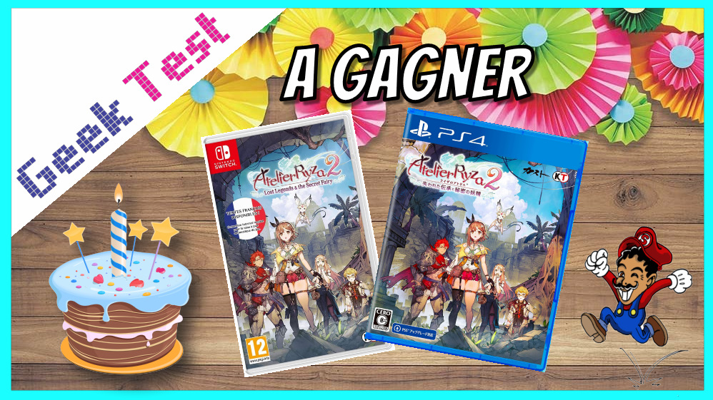 SamyGeekTest's tweet photo. C'était les 8 ans du blog ce weekend ! 🎂
Envie de vous offrir plein de cadeaux pour fêter ça 🎉

RT + Follow @SamyToupet pour gagner #AtelierRyza2 sur PS4 ou Switch (2 gagnants !) 🎁

TAS le 19/03/20. Bonne chance à tous ;) https://t.co/c9ckk7nwLs