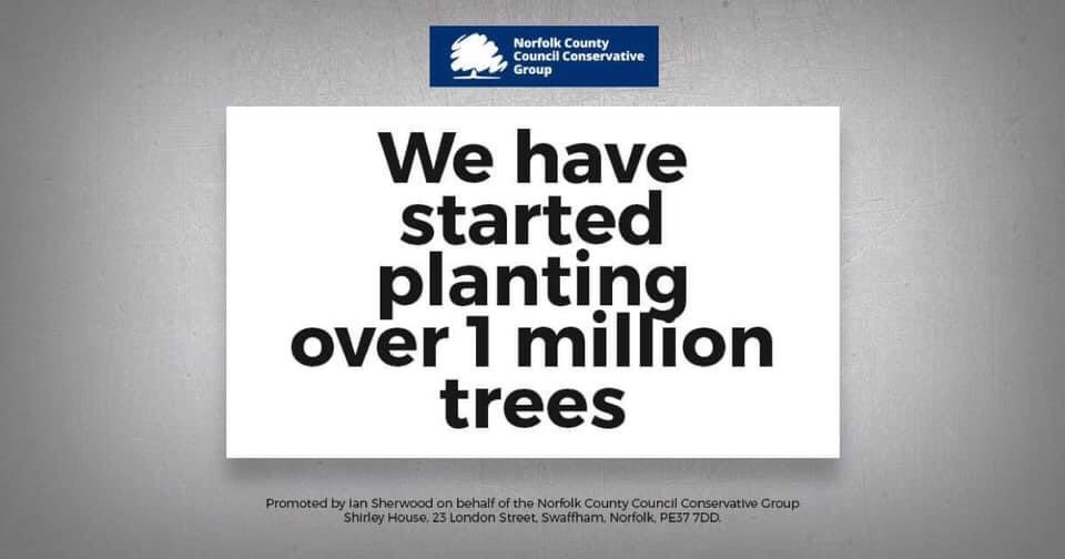 Planting has started on Norfolk County Council’s 1 Million Trees for Norfolk project. Thousands of trees and hedge plants will be going into the ground as the first planting season in the five-year project gets underway norfolk.gov.uk/news/2020/12/o…